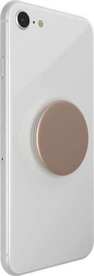 PopSockets Rose Gold Aluminum White