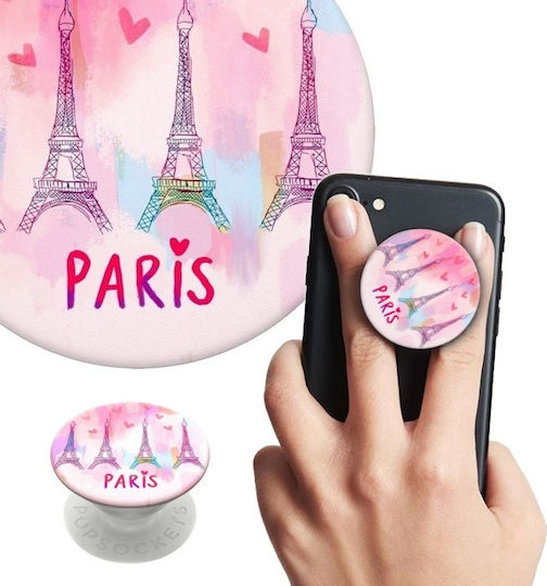PopSockets PopGrip Κινητού Paris Love