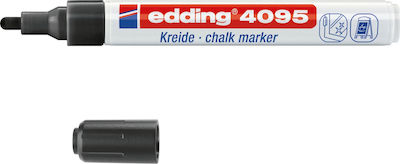 Edding Chalk Marker 4095 Marker Schwarz Tafel Flüssige Kreide Für Glas Runde Nase