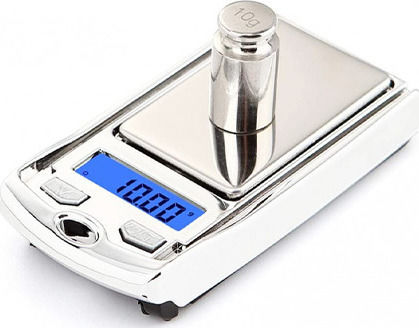 Electronic Precision Commercial Scale with Weighing Capacity of 0.2kg and Division 0.01gr