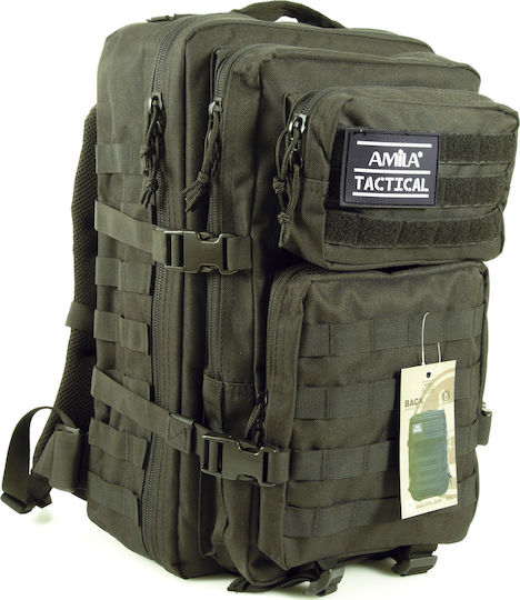 AMILA Tactical Military Backpack Backpack made of Polyester Khaki 42lt