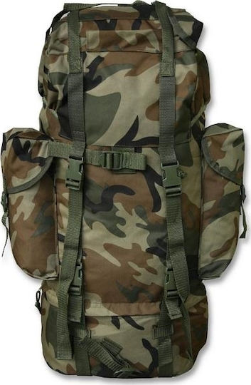 Mil-Tec Military Backpack Backpack made of Polyester Woodland Woodland 35lt