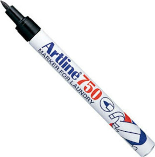 Artline 750 Marker Black Permanent for Fabric 0.7mm