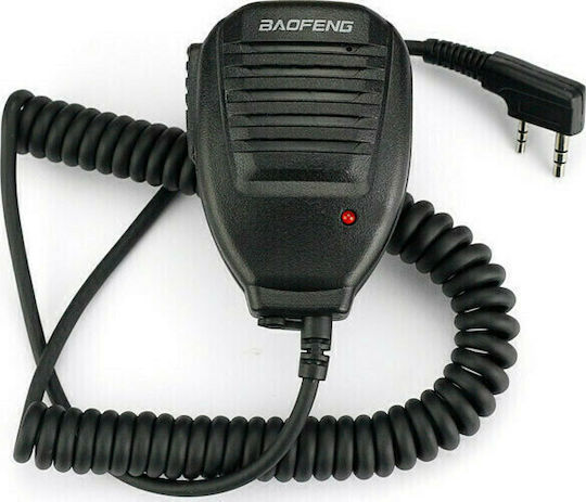 Baofeng 1800358 Hand Microphone Wireless Transceiver UHF/VHF Compatible with BF-888S / UV-5R Plus / GT-3 / UV-82L