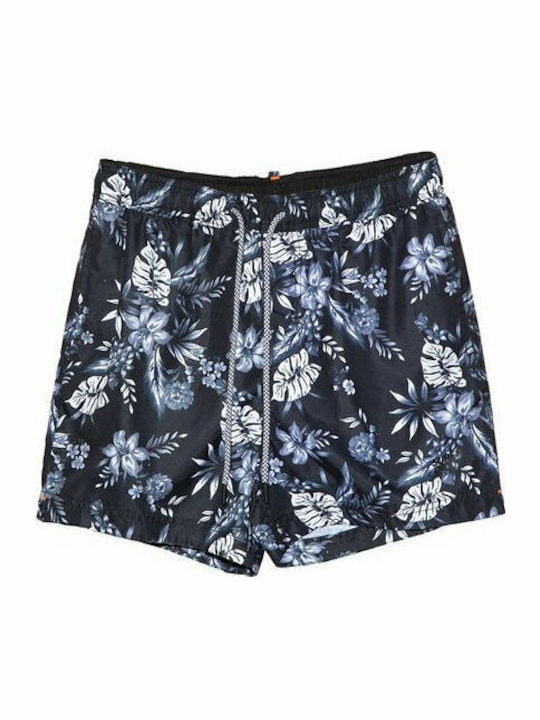 Ανδρικό Μαγιό Σορτς Μαύρο Floral