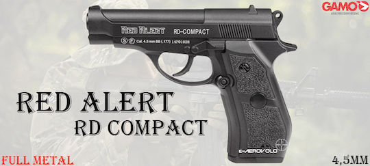 Gamo Αεροβόλο Πιστόλι CO2 RD Compact Μεταλλικό 4.5mm