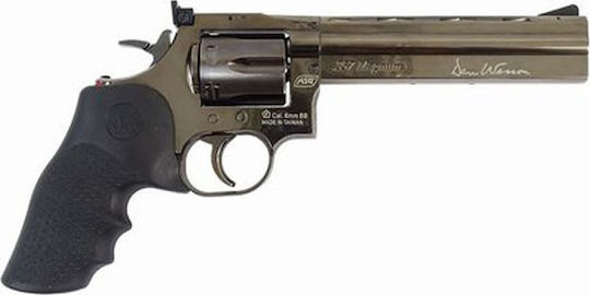 Asg Pistol cu Aer CO2 Dan Wesson 715 6" Pellet Steel Grey 4.5mm