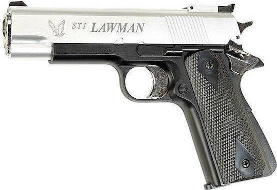 Asg Αεροβόλο Πιστόλι Αερίου STI Lawman Dual tone 6mm