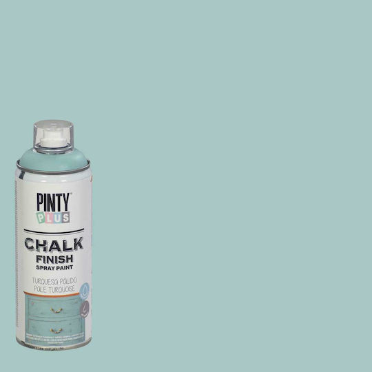 Pinty Plus Chalk Finish Chalk Paint Spray Pale Turquoise 400ml CK796