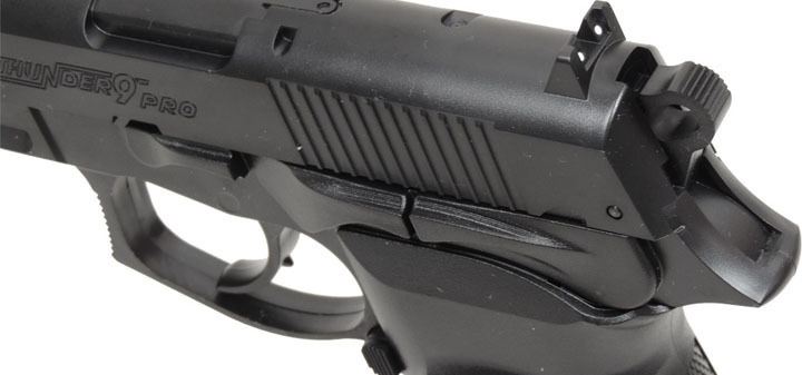 DR6, Réplique airsoft Bersa thunder 9 pro CO2 NBB