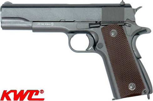 KWC Pistol cu Aer CO2 M1911 Metal complet 4.5mm