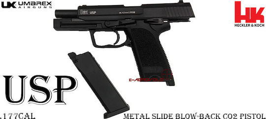 Umarex Αεροβόλο Πιστόλι CO2 Heckler & Koch USP Blowback 4.5mm