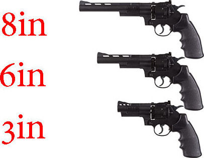 Crosman Αερο Pistole CO2 .357 Triple Threat Revolver Kit
