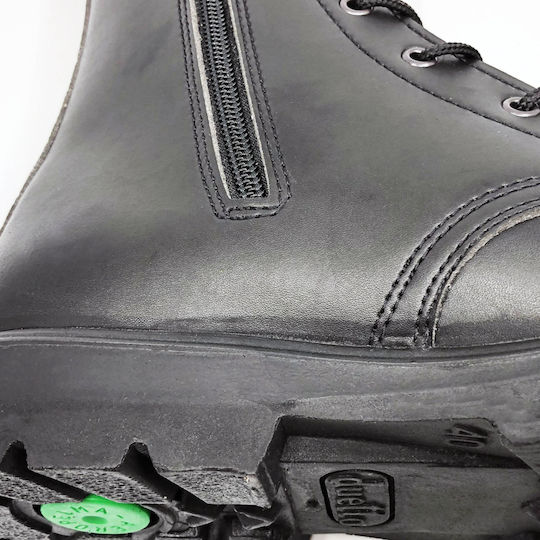 Aeropelma Military Boots Duetto 11 Leather Black 11