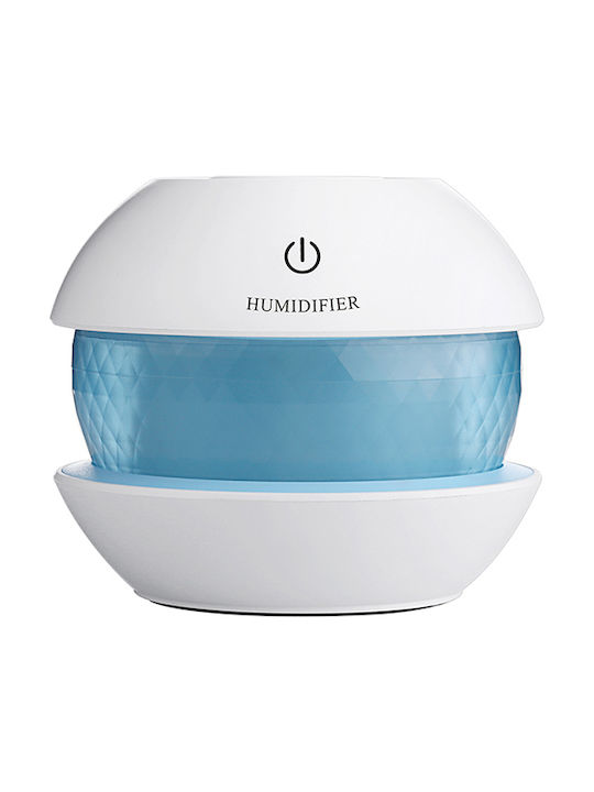 Led Ultrasonic Aromatherapy Diffuser Magic Diamond Humidifier White 150ml