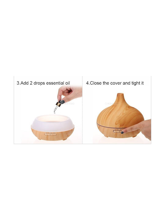 Andowl Led Aromatherapy Device Brown 5W Q-T63