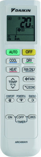 Daikin Comfora FTXP-M Aparat De Aer Condiționat Inverter 24000 BTU A++/A+ Cu Flux De Aer Tridimensional