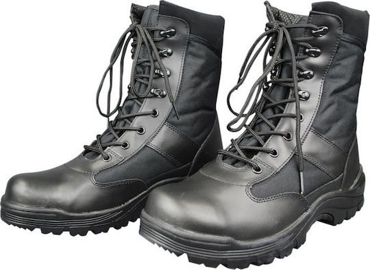 Mil-Tec Military Boots Leather Black 12837000