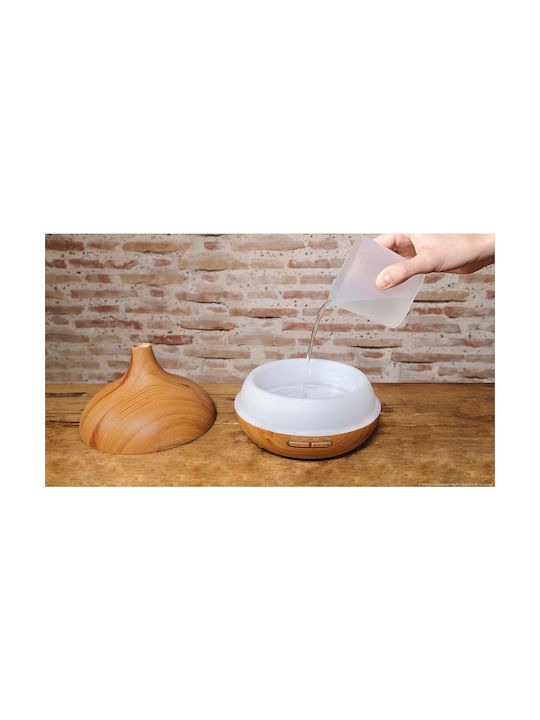 Cecotec Led Ultrasonic Aromatherapy Diffuser Pure Aroma 150 Yang with Timer Brown 150ml CEC-05284