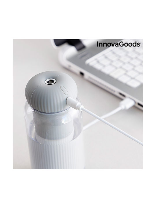 InnovaGoods LED Устройство за ароматерапия Ултразвуков V0103247 с таймер Бял 300мл V0103247