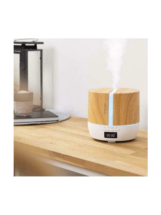 Cecotec Led Συσκευή Αρωματοθεραπείας PureAroma 550 Connected με Χρονοδιακόπτη Λευκή 500ml 05647