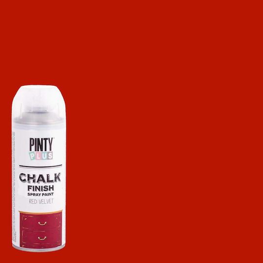Pinty Plus Chalk Finish Paint Spray of Chalk Paint Red Velvet 400ml CK804