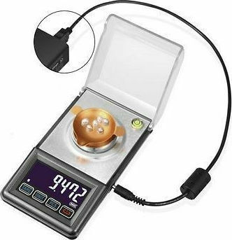 Fuzion DS-26 Electronic Precision Commercial Scale with Weighing Capacity of 0.02kg and Division 0.001gr