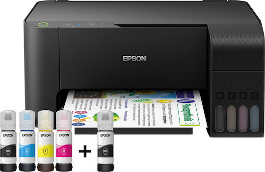 Epson EcoTank L3110 Цветен Многофункционален принтер Мастиленоструен
