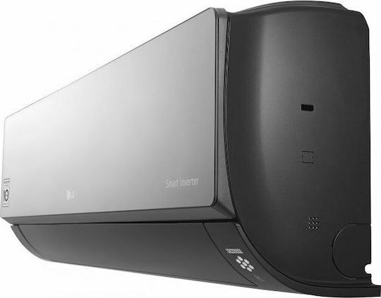 LG ArtCool Mirror BH Κλιματιστικό Inverter 18000 BTU A++/A+ με Ιονιστή και WiFi Black