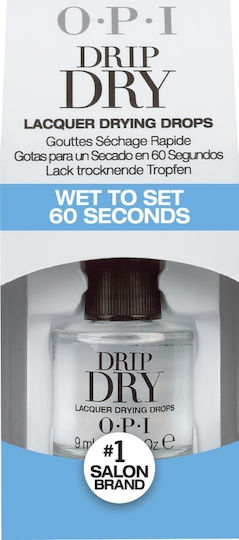 OPI Drip Dry Top Coat για Απλά Βερνίκια Quick Dry 9ml