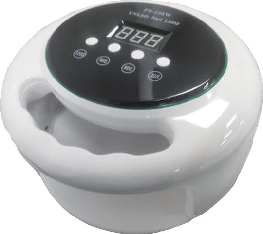 F9 Smart 2.0 Nail Polish Curing Lamp UV / LED 108W White