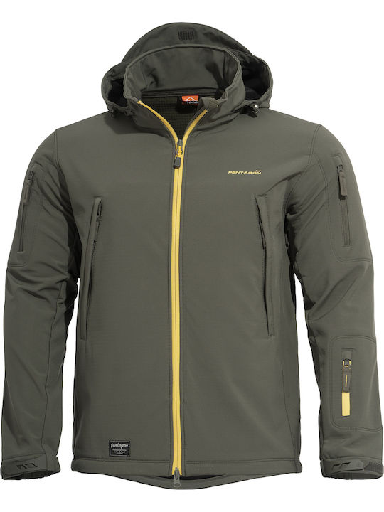 Pentagon Artaxes Hunting Jacket Softshell Grindle Green