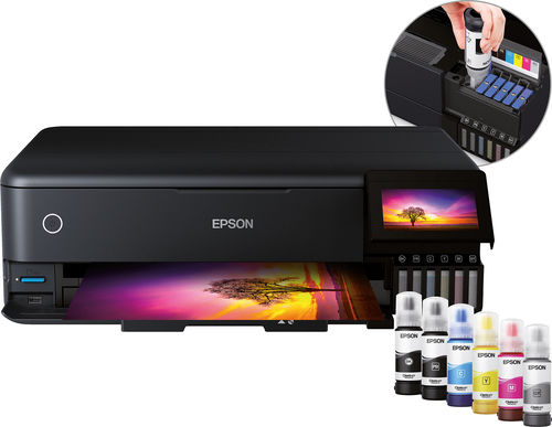 Epson EcoTank Photo ET-8550 Inkjet Photo Printer with Wi-Fi