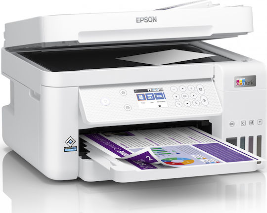 Epson EcoTank L6276 Έγχρωμο Πολυμηχάνημα Inkjet με WiFi και Mobile Print