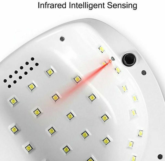Smart F6 Smart 2.0 Φουρνάκι Νυχιών UV / LED 86W Λευκό