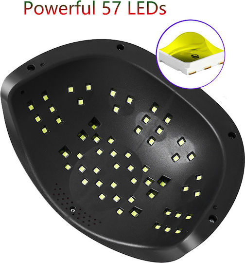 Sun SUN-X8 MAX Επαναφορτιζόμενο Φουρνάκι Νυχιών UV / LED 150W Λευκό