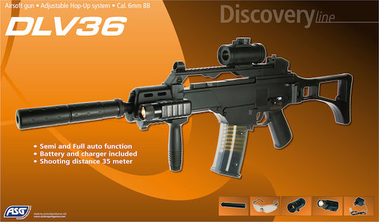 Asg Αεροβόλο Airsoft DLV36 6mm 15257