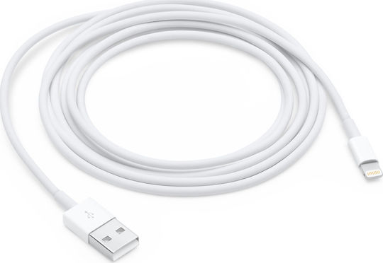 Apple USB-A to Lightning Cable Λευκό 2m (MD819ZM/A)