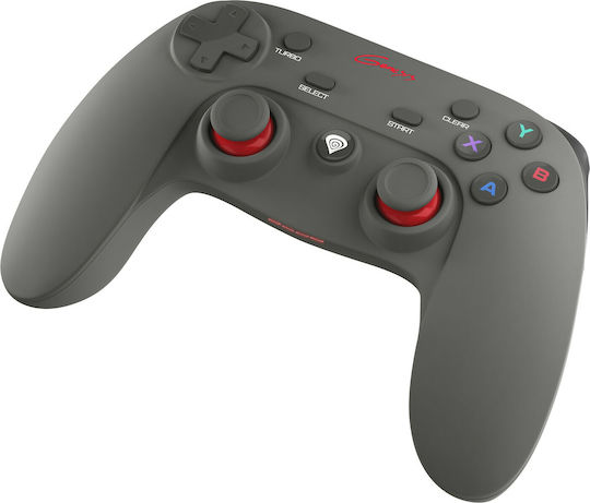 Genesis PV65 Ασύρματο Gamepad για PC / PS3 Μαύρο
