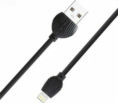 Awei Regular USB to Lightning Cable Μαύρο 1m (CL-63)