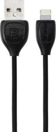 Remax Regular USB to Lightning Cable Μαύρο 1m (Lesu)