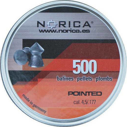 Norica Pointed Η&Ν 500pcs 4.5mm