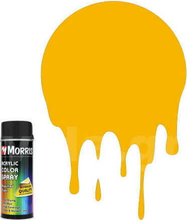 Benman Спрей Боядисване Acrylic с Блестящ Ефект Жълт трафик RAL 1023 400мл