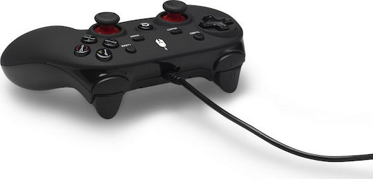 Spartan Gear Oplon Verkabelt Gamepad für PC / PS3 Schwarz