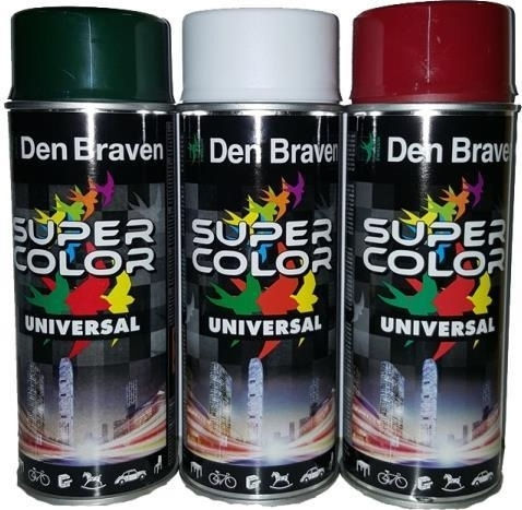 Bostik Den Braven Spray Paint SC Universal with Shiny Effect Pure Orange RAL 2004 400ml