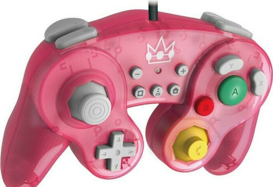 Hori Battle Pad Wired Gamepad for Switch Peach