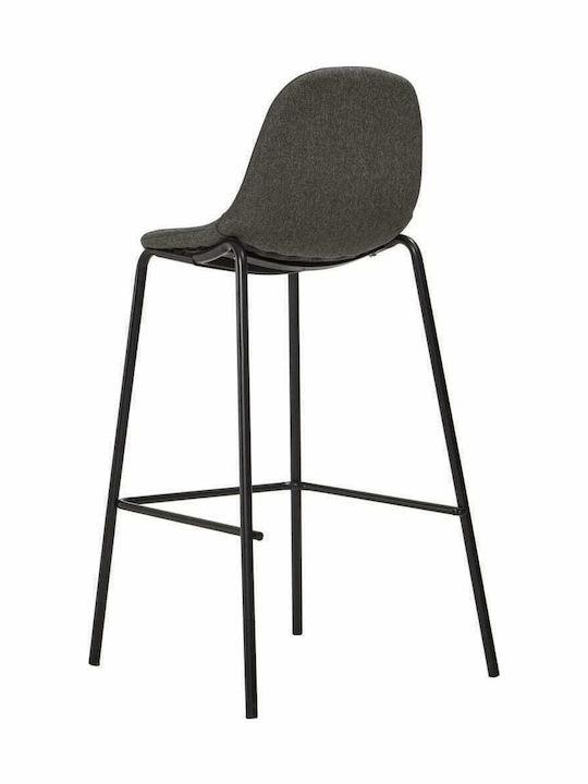 Bar Set for Small Outdoor Spaces 3 Pieces Dark Gray