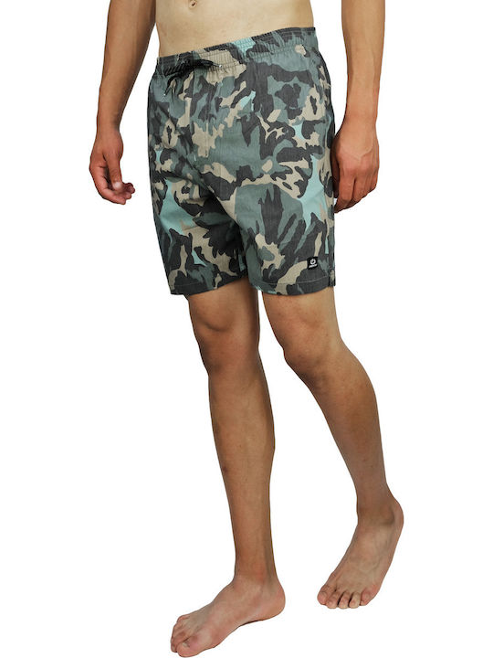 Men's Swimwear Shorts Olive Camo