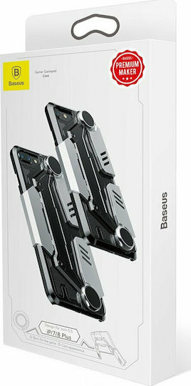 Baseus Gamer Gamepad Back Cover for iPhone 8/7 Wired for iOS Gray