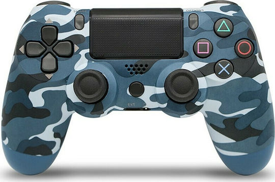 Doubleshock Ασύρματο Gamepad για PS4 Camouflage Blue